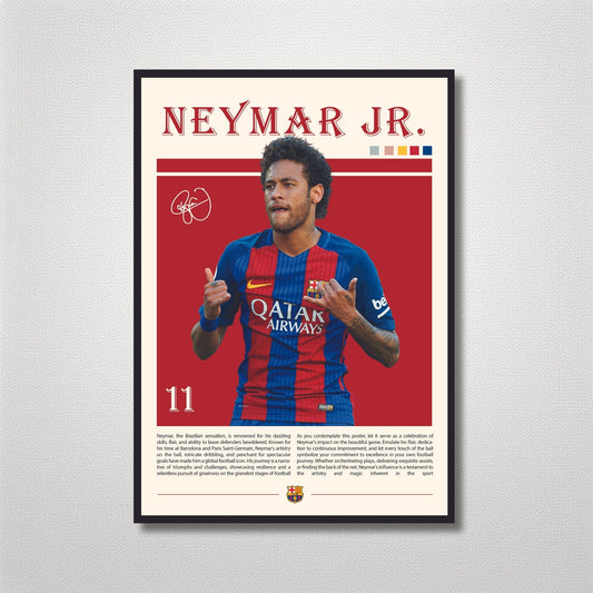 Neymar Barca Red