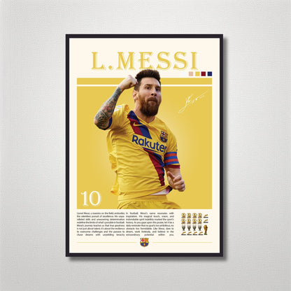 Messi Barca Yellow